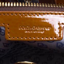 مملوكة مسبقًا Dolce and Gabbana Brown Leopard Print Canvas Tote