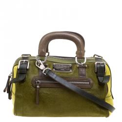 Dolce and Gabbana Multicolor Calf Hair Miss Easy Way Boston Bag