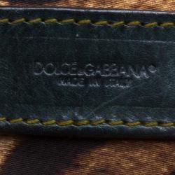Dolce and Gabbana Multicolor Calf Hair Miss Easy Way Boston Bag