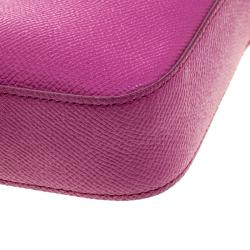 Pre Owned حقيبة كلتش دولتشي أند غابانا سلسلة جلد وردية