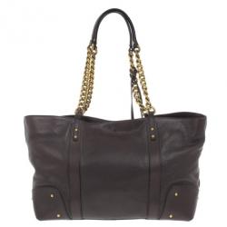 مملوكة مسبقًا Dolce and Gabbana Brown Leather Tote