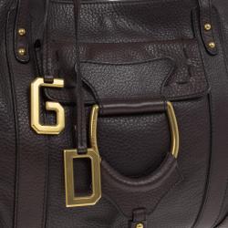 مملوكة مسبقًا Dolce and Gabbana Brown Leather Tote