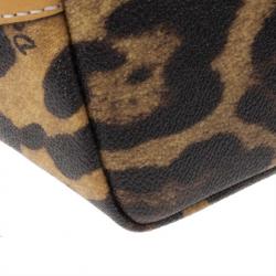 مملوكة مسبقًا Dolce and Gabbana Leopard Print Miss Escape Tote