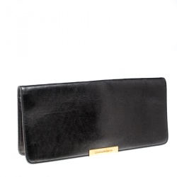 مملوكة مسبقًا حقيبة كلتش دولتشي أند غابانا جلد رمادية ميتالك