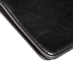 مملوكة مسبقًا حقيبة كلتش دولتشي أند غابانا جلد رمادية ميتالك