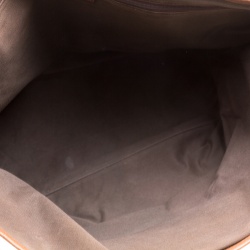 Pre Owned Dolce and Gabbana Leopard Print  Fabric Animalier Shopper Tote