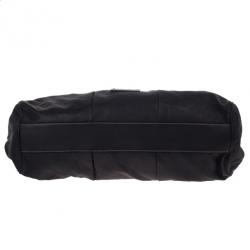 Pre Owned Dolce and Gabbana Black Miss Lexington Satchel