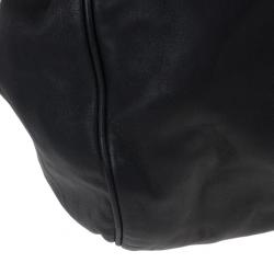 Pre Owned Dolce and Gabbana Black Miss Lexington Satchel