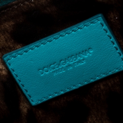 Pre Owned حقيبة كلتش دولتشي أند غابانا PVC شبك حمراء وردية