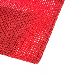 Pre Owned حقيبة كلتش دولتشي أند غابانا PVC شبك حمراء وردية