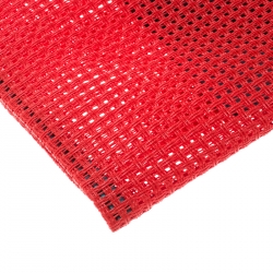 Pre Owned حقيبة كلتش دولتشي أند غابانا PVC شبك حمراء وردية