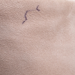 مملوكة مسبقًا Dolce and Gabbana Beige Suede and Patent Leather Miss Charles Shoulder Bag