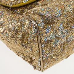 مملوكة مسبقًا Dolce and Gabbana Sequined Miss Sicily Mini Bag