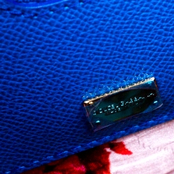 مملوكة مسبقًا حقيبة دولتشي أند غابانا ميس سيسيلي متوسطة جلد أسود بيد علوية