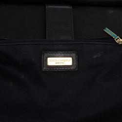 Pre Owned Dolce and Gabbana Animal Print and Sequined Miss Sicily Top Handle