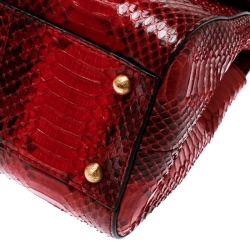 Pre Owned حقيبة دولتشي أند غابانا ميس سيسيلي متوسطة جلد أسود بيد علوية