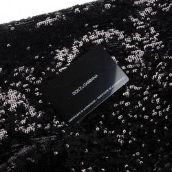 Pre Owned Dolce and Gabbana Miss Kristen Sequined Tote