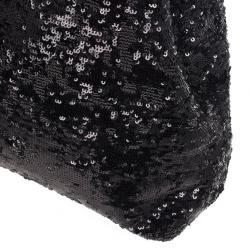 Pre Owned Dolce and Gabbana Miss Kristen Sequined Tote