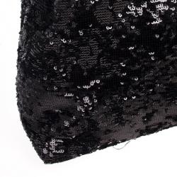 Pre Owned Dolce and Gabbana Miss Kristen Sequined Tote