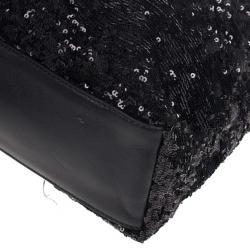 Pre Owned Dolce and Gabbana Miss Kristen Sequined Tote