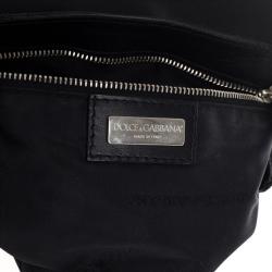 مملوكة مسبقًا Dolce and Gabbana Snake Skin Leather and Satin Evening Satchel