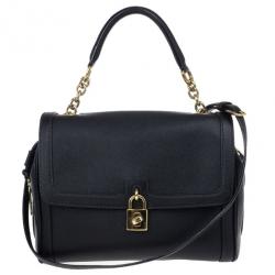 مملوكة مسبقًا Dolce and Gabbana Leather Bowler Bag