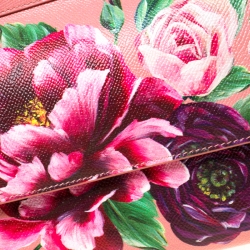 مملوكة مسبقًا حقيبة دو لتشي أند غابانا دوفين سيسيلي مطبوعة متعدد الألوان بيد علوية