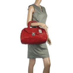 Pre Owned Dolce and Gabbana Miss Catch Satchel