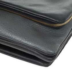 Pre Owned Dolce and Gabbana Two Toned Leather Crossbody