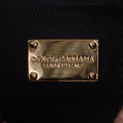 Pre Owned Dolce and Gabbana Leopard Print Crossbody