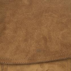 مملوكة مسبقًا Dolce & Gabbana Camel Suede Shoulder Bag 