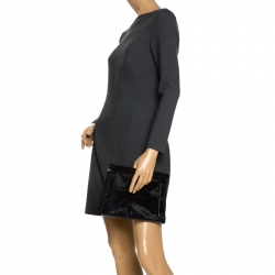 Pre Owned حقيبة صغيرة دولتشي آند غابانا PVC أسود شفاف