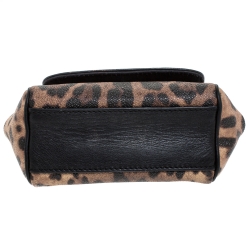 Pre Owned حقيبة دولتشي أند غابانا ميس سيسيلي صغيرة يد علوية ترتر أسود 