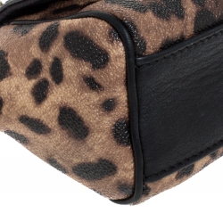 Pre Owned حقيبة دولتشي أند غابانا ميس سيسيلي صغيرة يد علوية ترتر أسود 