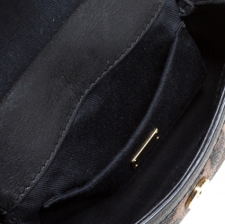 Pre Owned حقيبة دولتشي أند غابانا ميس سيسيلي صغيرة يد علوية ترتر أسود 