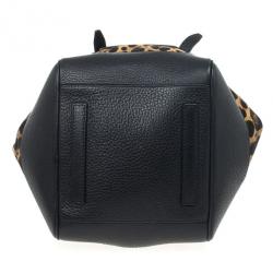 Dolce and Gabbana 'Animalier' Duffel Satchel Handbag