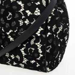 Pre Owned Dolce and Gabbana Miss Sicily Lace Bag