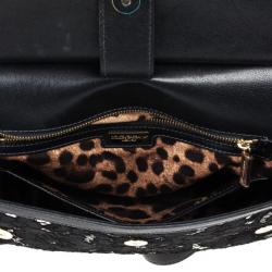Pre Owned Dolce and Gabbana Miss Sicily Lace Bag