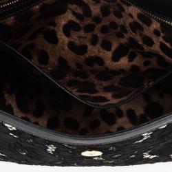 Pre Owned Dolce and Gabbana Miss Sicily Lace Bag