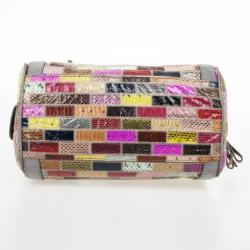 مملوكة مسبقًا Dolce and Gabbana Miss Easy Way Ayers Snakeskin Patchwork Satchel