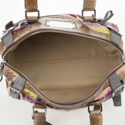 مملوكة مسبقًا Dolce and Gabbana Miss Easy Way Ayers Snakeskin Patchwork Satchel