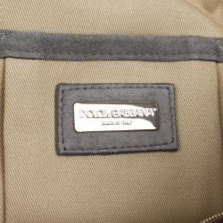 مملوكة مسبقًا Dolce and Gabbana Miss Easy Way Ayers Snakeskin Patchwork Satchel