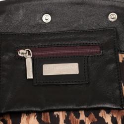 Pre Owned Dolce and Gabbana Black Leather Studded Hobo