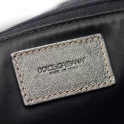 مملوكة مسبقًا Dolce and Gabbana Bronze and Black Sequin Drawstring Tote