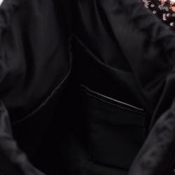 مملوكة مسبقًا Dolce and Gabbana Bronze and Black Sequin Drawstring Tote