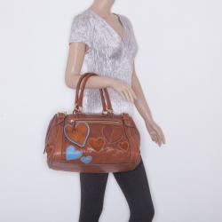 مملوكة مسبقًا Dolce and Gabbana Leather Satchel Bag