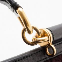 مملوكة مسبقًا Dolce and Gabbana Brocaded Miss Sicily Satchel