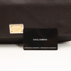 مملوكة مسبقًا Dolce and Gabbana Black Leather Mini Miss Sicily Bag