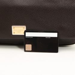 مملوكة مسبقًا Dolce and Gabbana Black Leather Mini Miss Sicily Bag