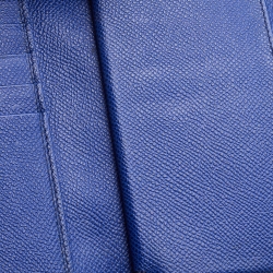 Dolce & Gabbana Blue Leather Miss Sicily Von Wallet on Chain